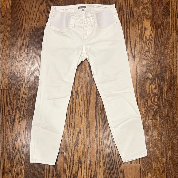 DL1961 Women's White Maternity Jeans - Picture 1 of 5